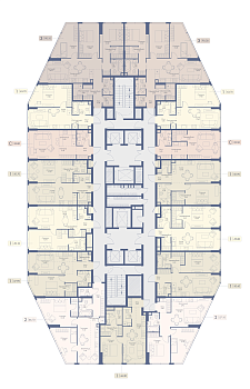 Однокомнатная квартира № 772 