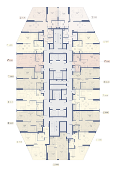 Однокомнатная квартира № 470 