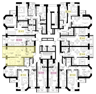 Однокомнатная квартира № 118 